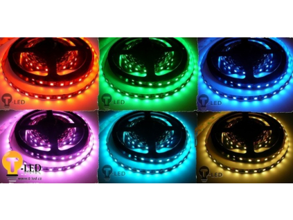 RGB LED pásek W150SMD zalitý 12V