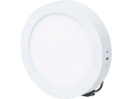 PL18 LED panel 18W přisazený kulatý 220mm teplá bílá