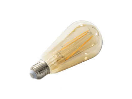 LED žárovka E27 EDF4W ST64 Filament oválná