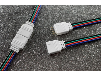 4pin RGB spojovací sada s kabelem