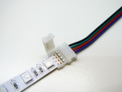 RGB přípojka Click pro LED pásek s kabelem