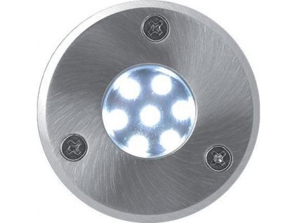 97434 1 pojezdove zemni led svitidlo 1w studena bila 52mm