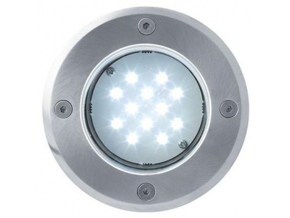 Pojezdové zemní LED svítidlo 1W studená bílá 65mm