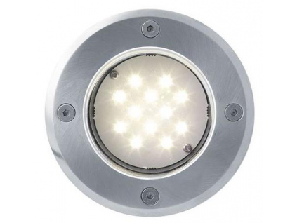 Pojezdové zemní LED svítidlo 1W teplá bílá 52mm