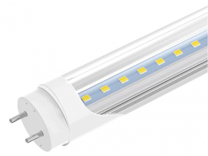 LED zářivka 60cm 10W čirý kryt studená bílá jednostranné