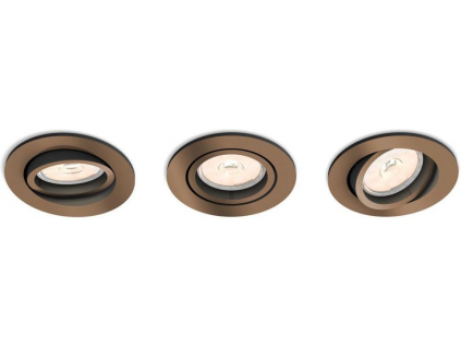 Philips LED svítidlo podhledová GU10 3x5W Donegal denní bílá 50393/05/PN