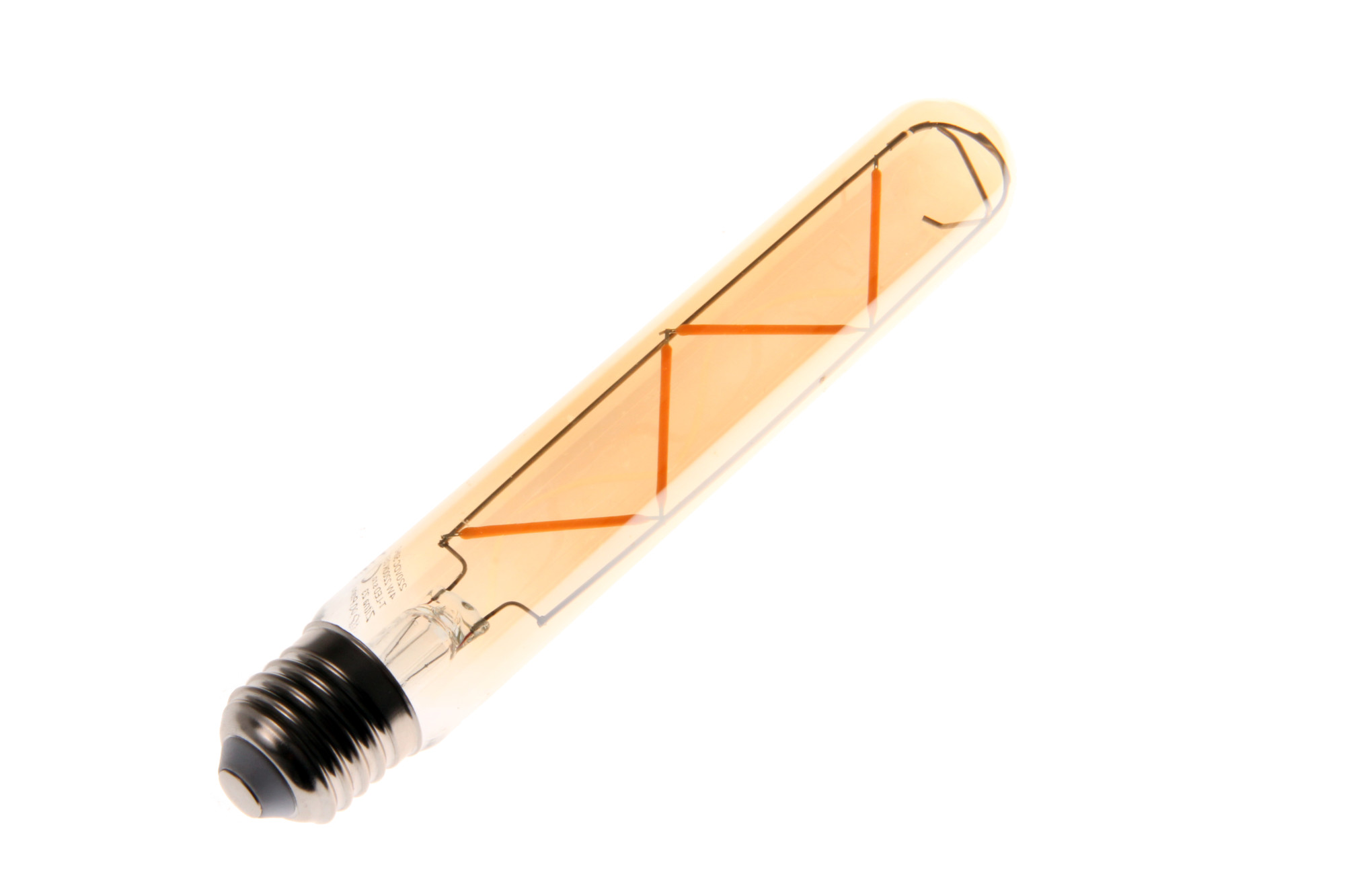 LED žárovka E27 FILT28 FILAMENT 185mm, LED žárovka E27 FILT28 FILAMENT 185mm 4W