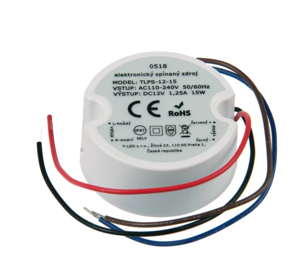 LED zdroj 12V IP67 voděodolný