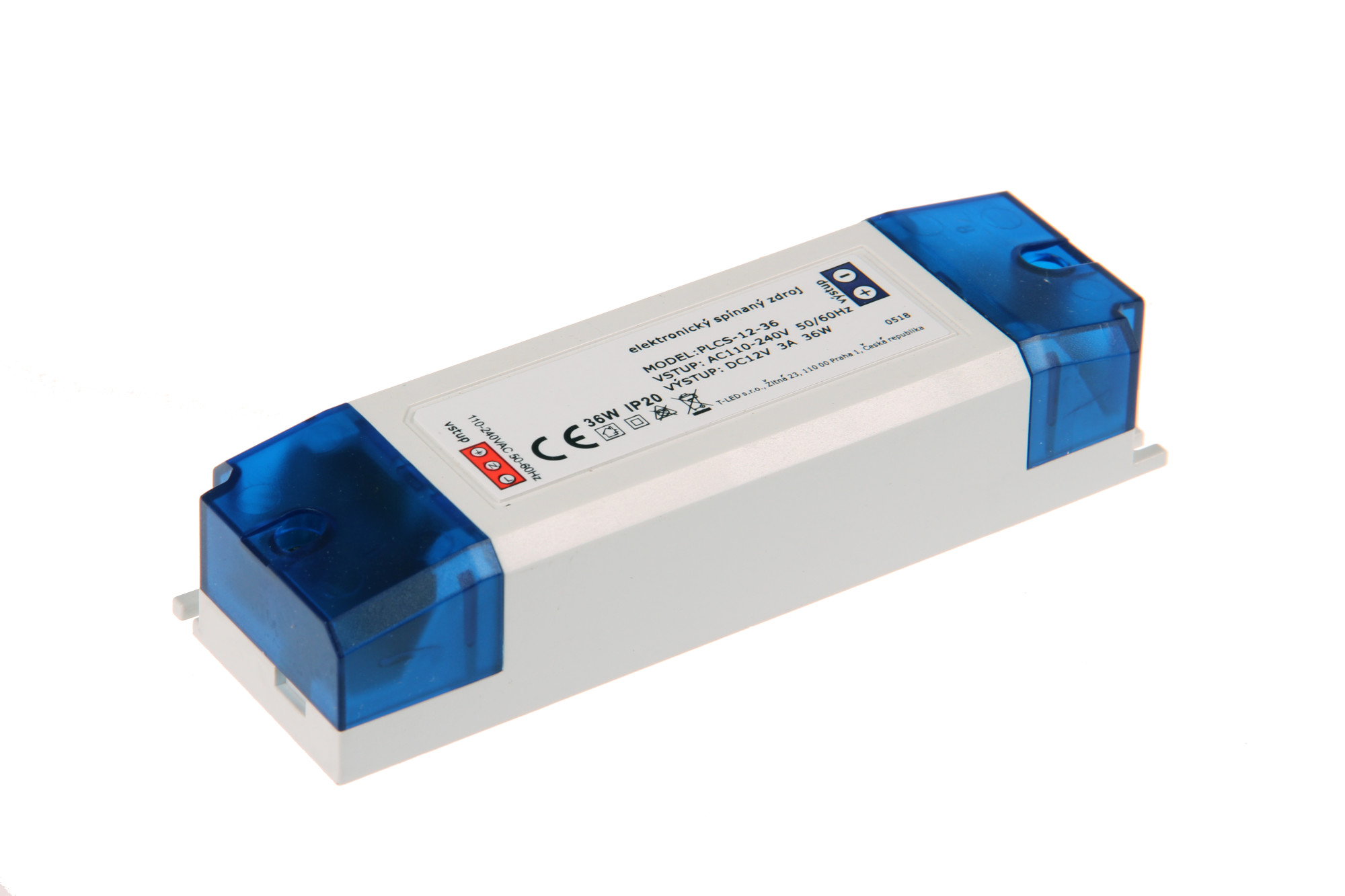 LED zdroj PLCS 12V 36W IP20 vnútorný (PLCS 12V)