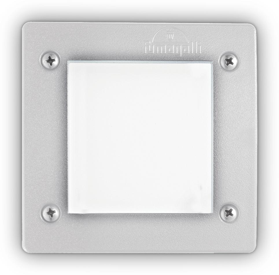 Ideal lux LED Leti square bodove svítidlo bianco max 3W gx53 / 096575