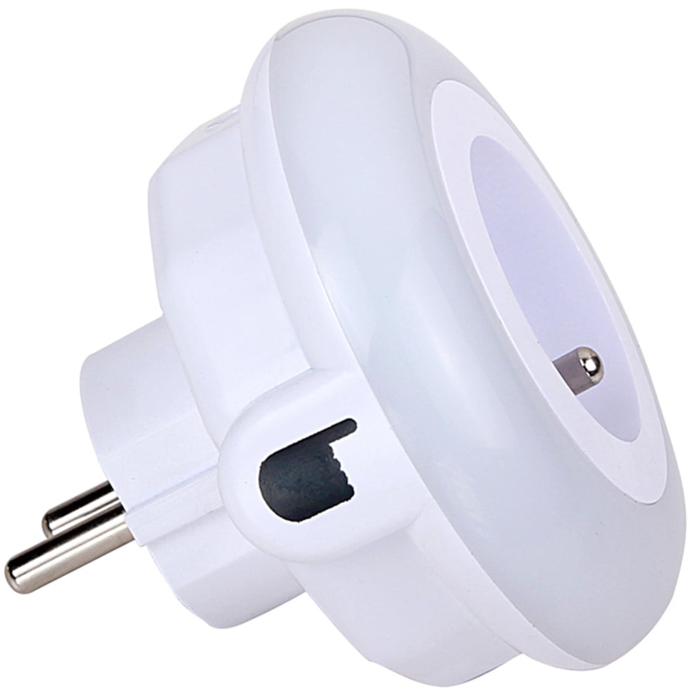 LED noční světlo do zásuvky RNL 101 zelená, modá, teplá bílá