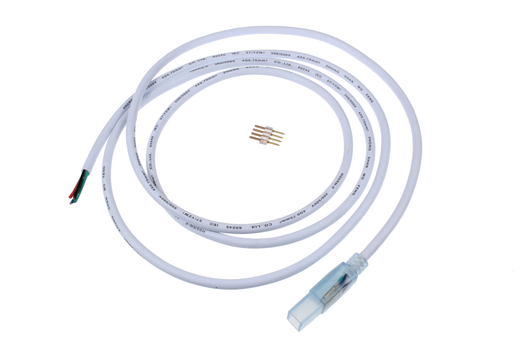 Přípojka LED RGB pásku na 230V