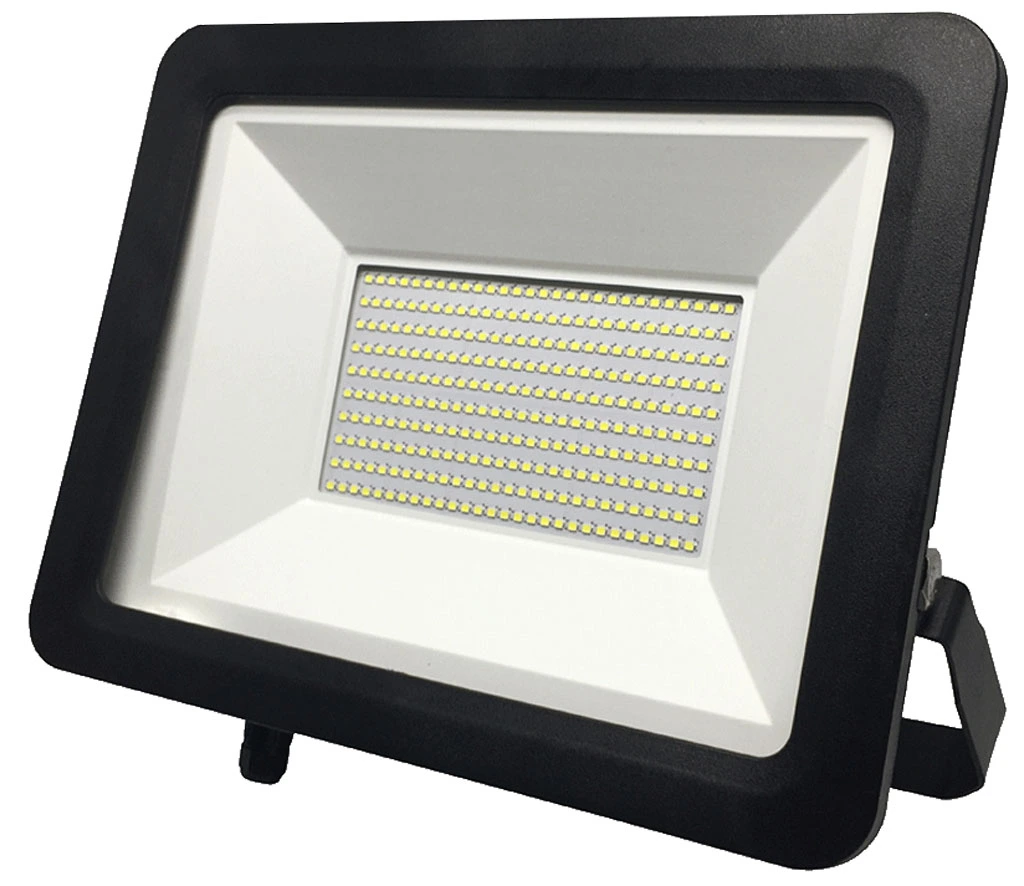 Černý LED reflektor city 5000K 200W