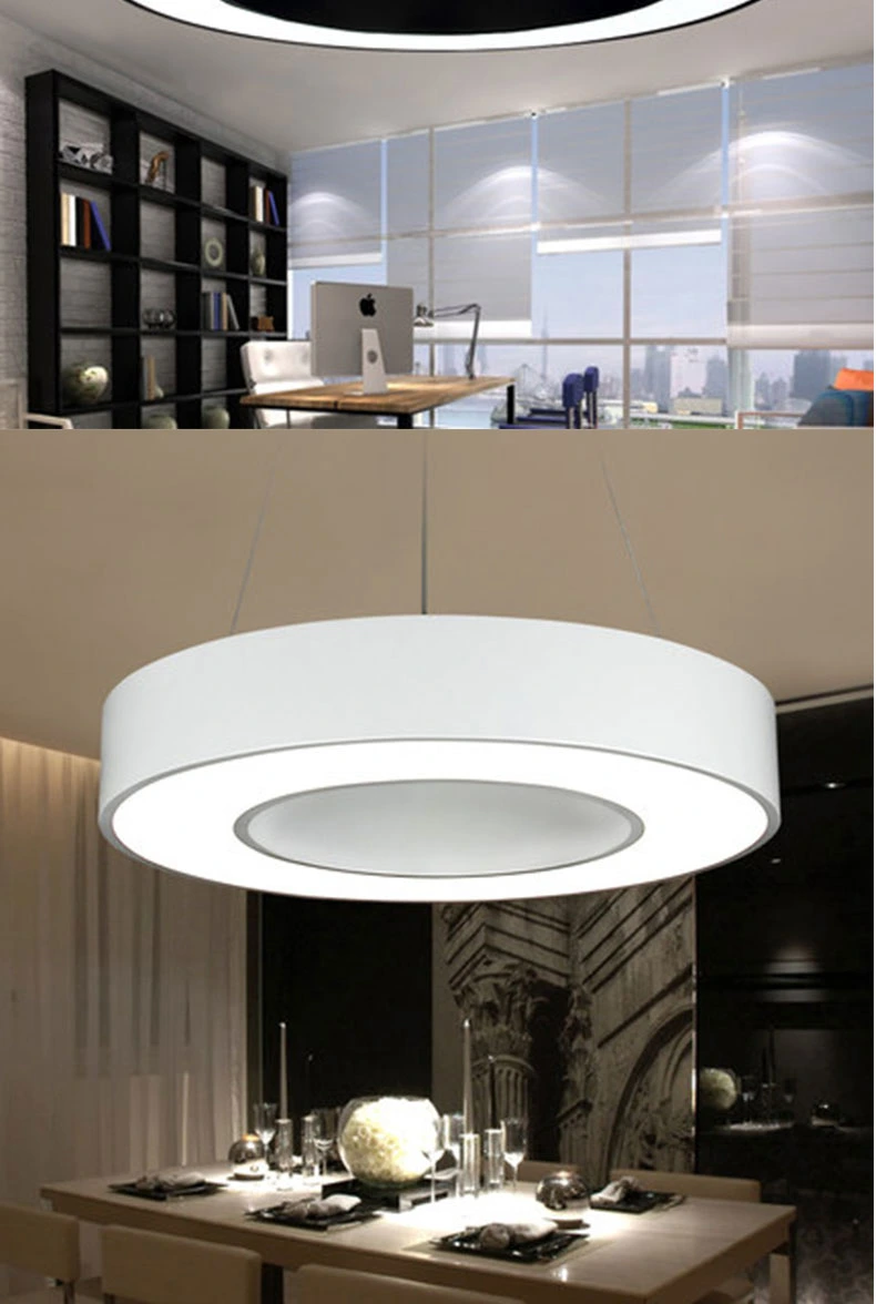 Bílý stropní LED panel kruh 48W denní bílá