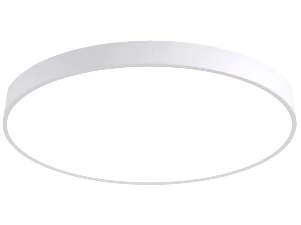 Bílý designový LED panel kulatý