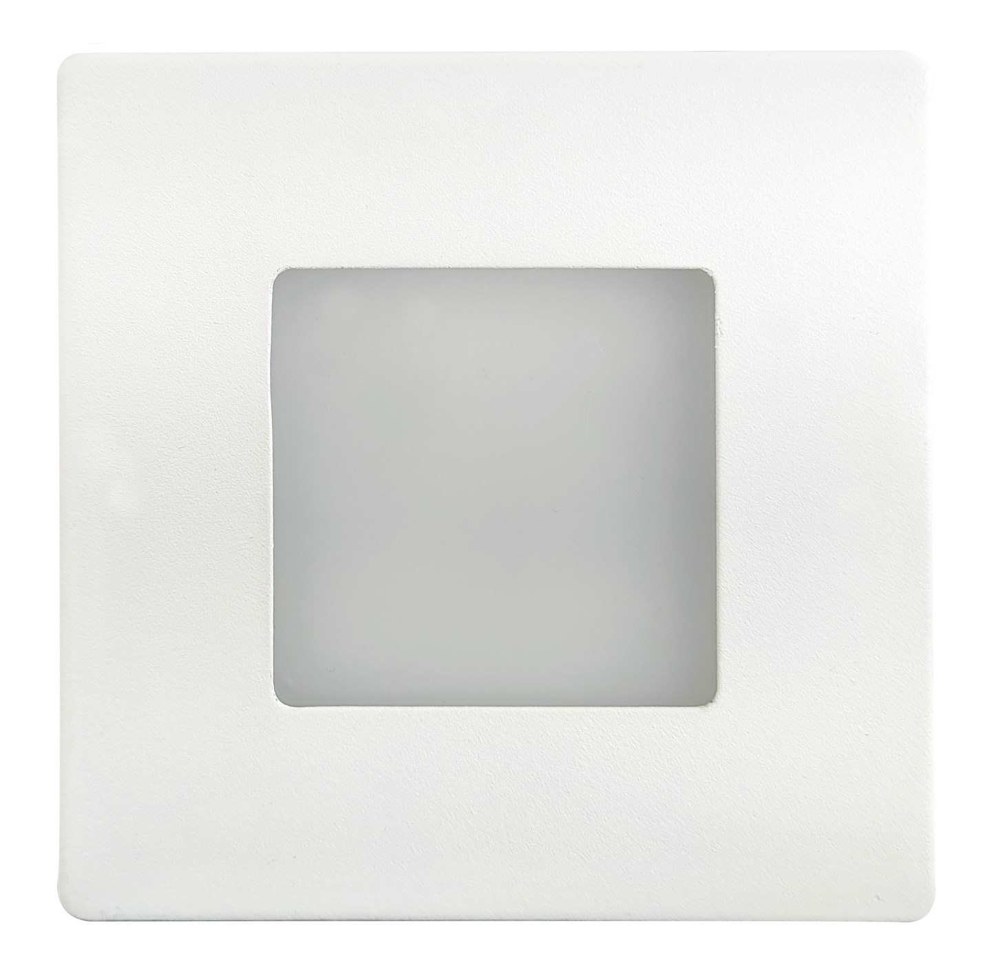 Bílé LED vestavné svítidlo DECENTLY IP54 1,7W CCT
