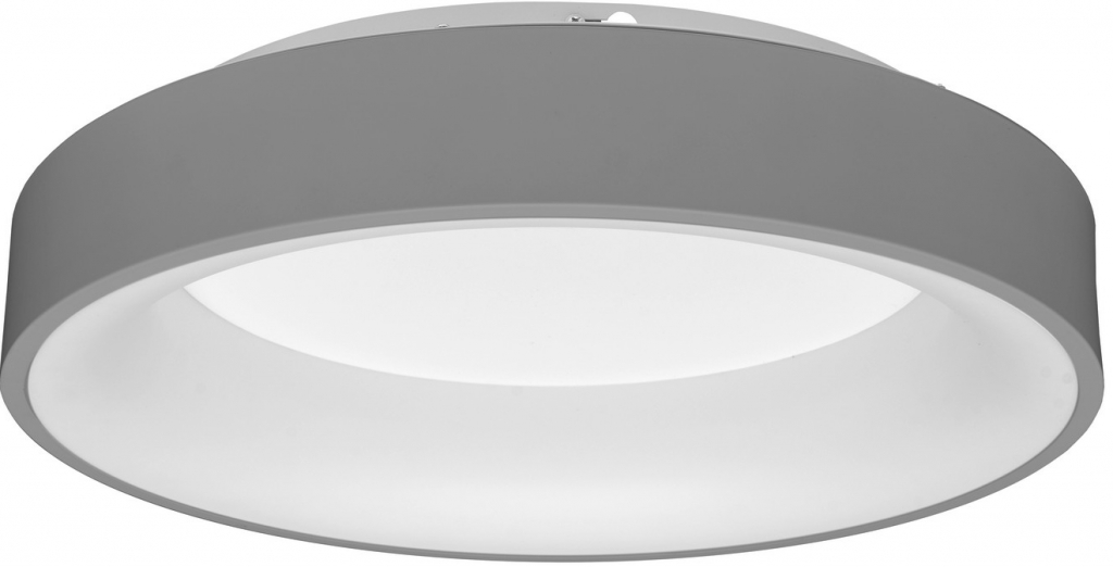 šedé LED stropní kulaté svítidlo 40W CCT 3000-6500K NEST
