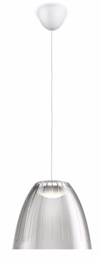 Philips LED lustr kovový závěsný Tenuto pendant grey 1x4,5W 230V - 40904/87/16