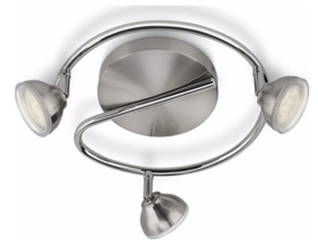 Philips LED svítidlo bodove Toscana nikl 3x3W - 53249/17/16
