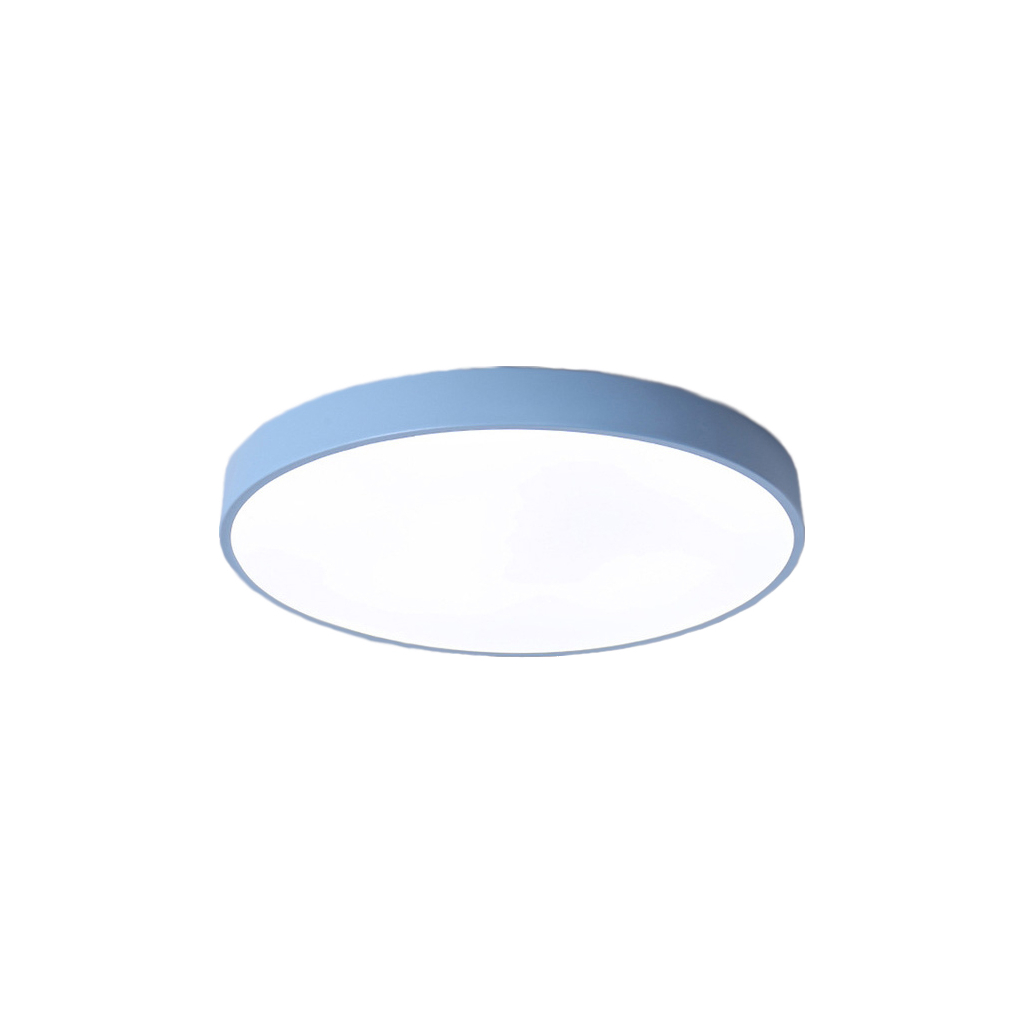 stropní LED panel 400mm s čidlem 24W400MM modrá