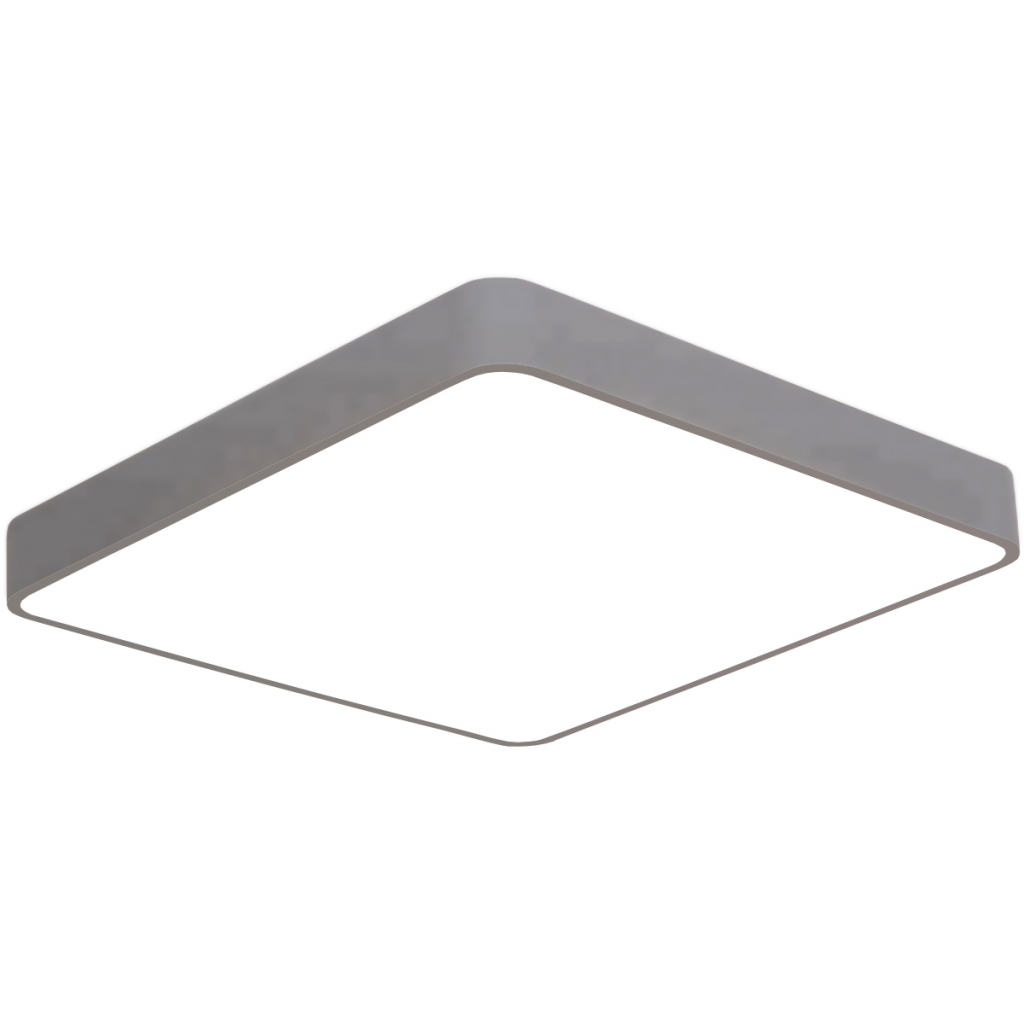 Sivý stropný LED panel 400x400mm 24W teplá biela s čidlom