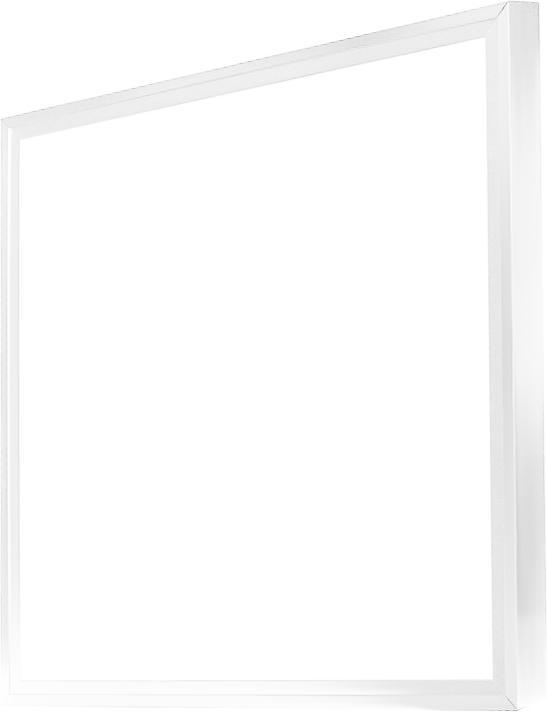 Bílý LED panel s rámečkem 600x600mm 40W denní bílá