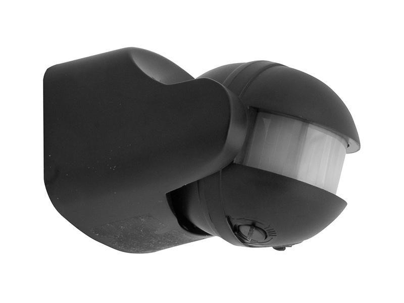 PANLUX SENSOR PIR pohybový senzor 180° čierna