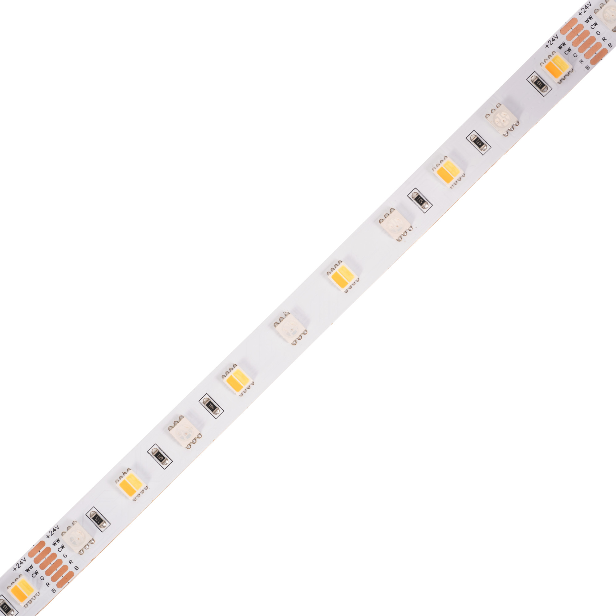 LED pásik 12,5W/m 24RGB+CCT záruka 3 roky
