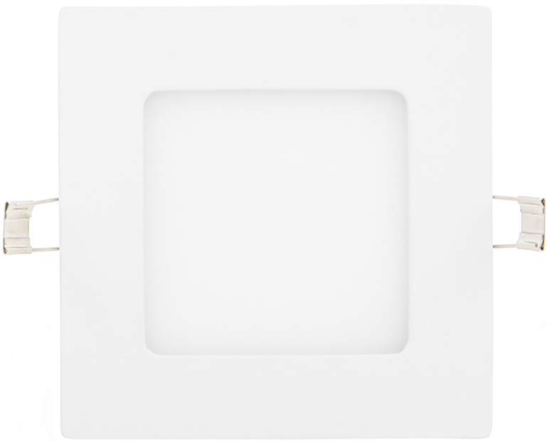 Bílý hranatý vestavný LED panel 120x120mm