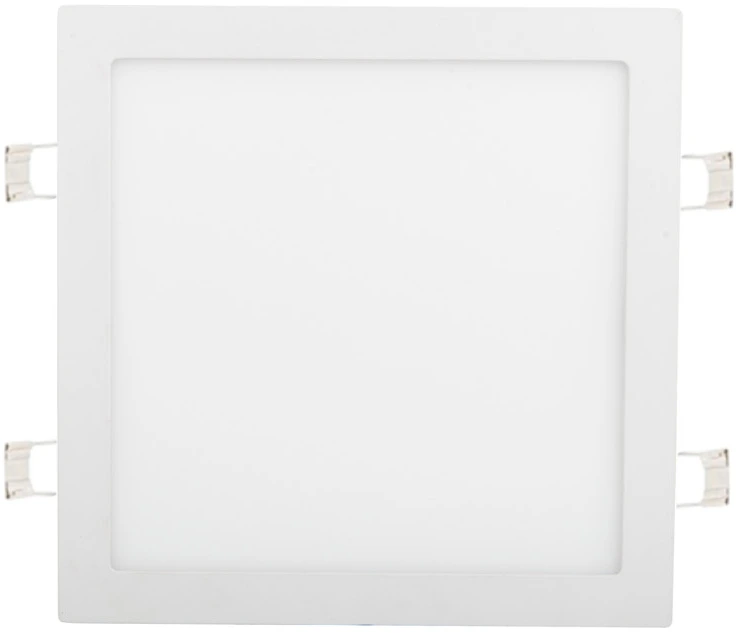 Bílý hranatý vestavný LED panel 300x300mm
