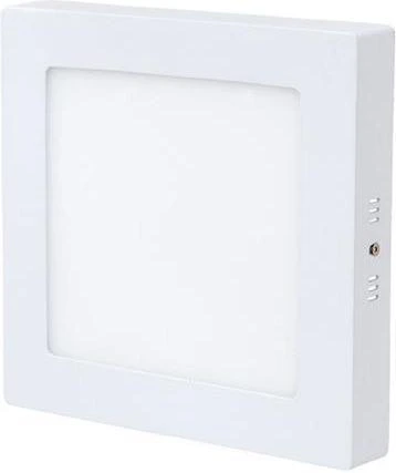 Stmívatelný bílý přisazený LED panel 175x175mm 12W teplá bílá