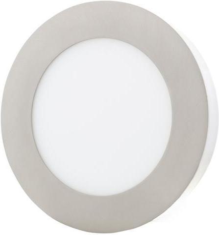 Stmívatelný chromový kruhový přisazený LED panel 175mm 12W teplá bílá