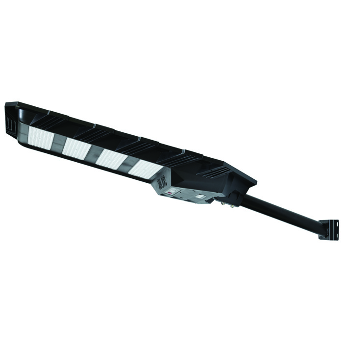 LED solárne svietidlo STRADA400 so senzorom teplá biela