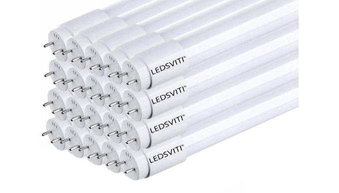 20KS LED trubice T8 120cm 18W 6000K studená bílá