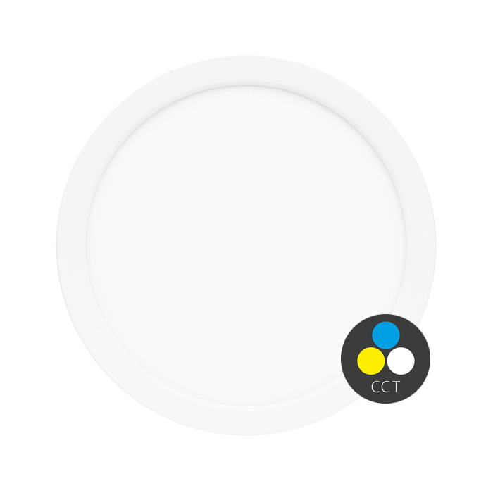 Biela LED stropná svietidla LEXA 18W CCT s čidlom (LEXA)