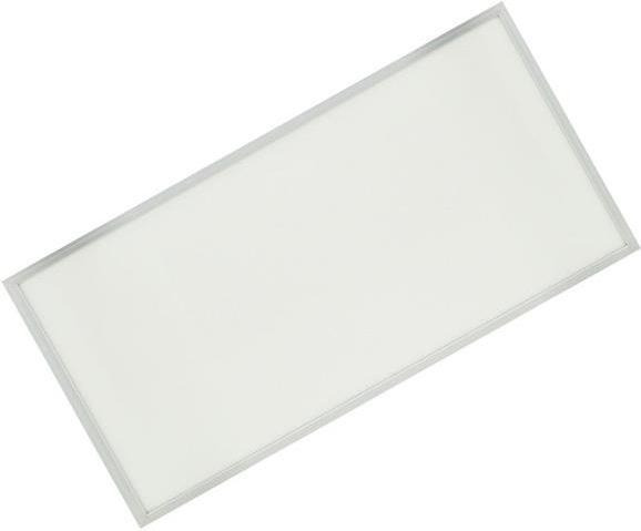 Stmívatelný stříbrný podhledový LED panel 600x1200mm 72W teplá bílá