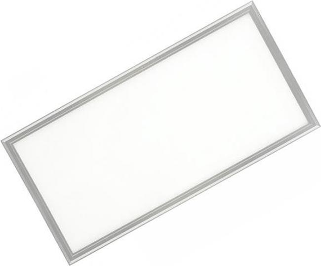 Stmívatelný stříbrný podhledový LED panel 300x600mm 30W denní bílá