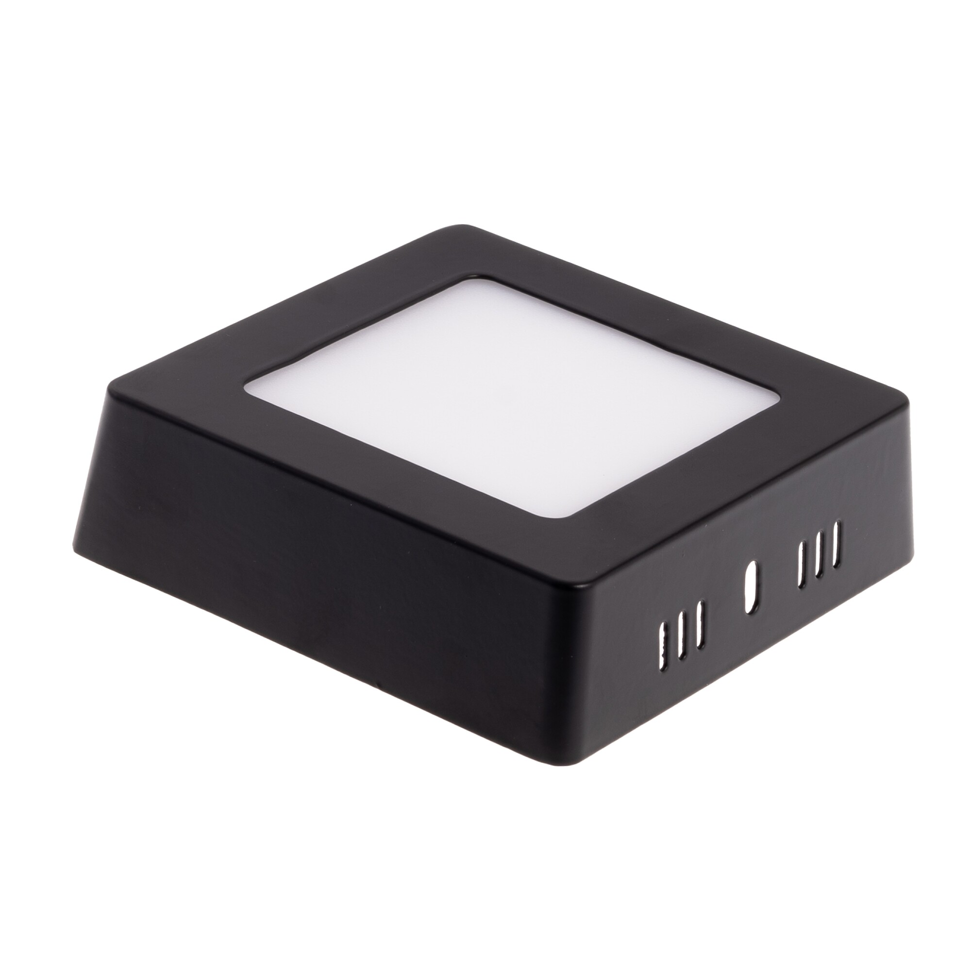 BPS6 LED panel přisazený čtverec černá