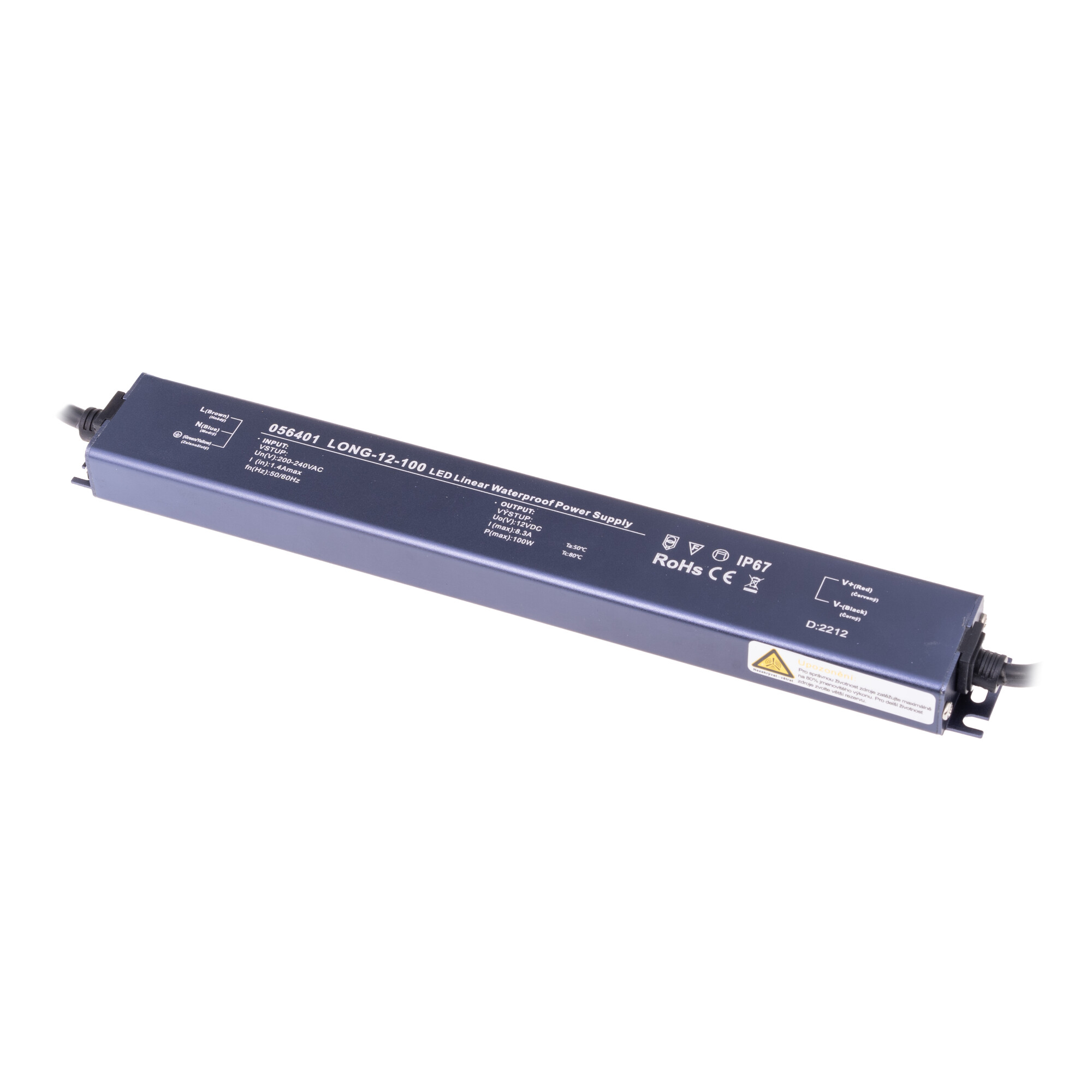LED zdroj 12V 250W LONG-12-250