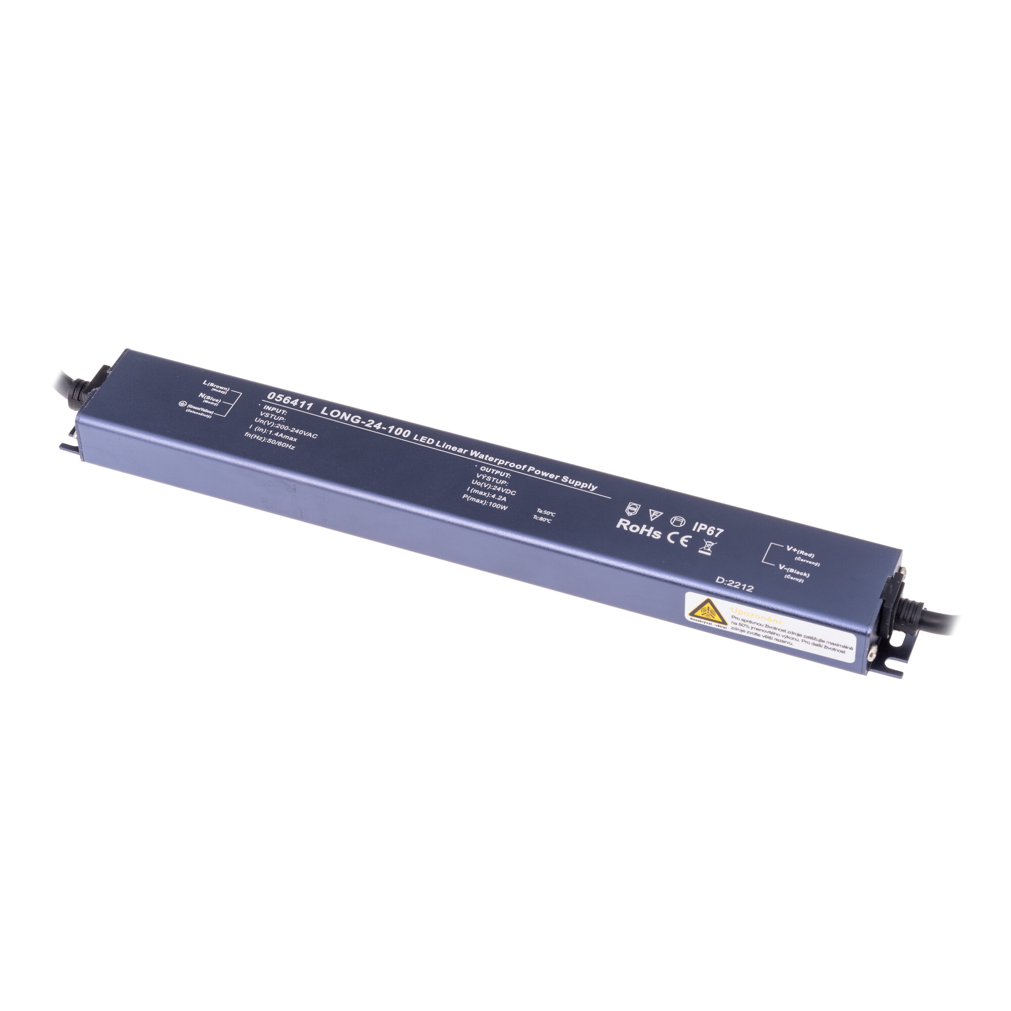 LED zdroj 24V 250W LONG-24-250