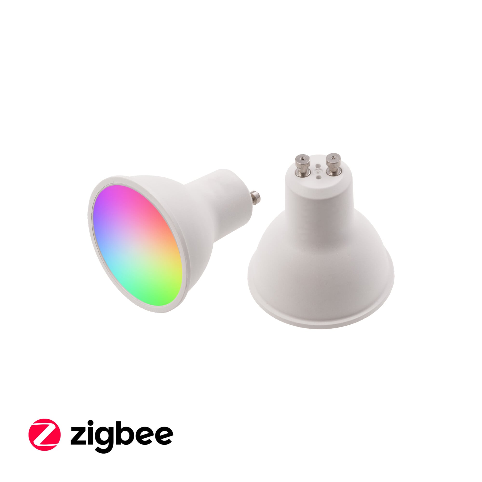 SMART LED žárovka GU10 Zigbee RGBCCT ZB5W RGB + Teplá bílá 5W