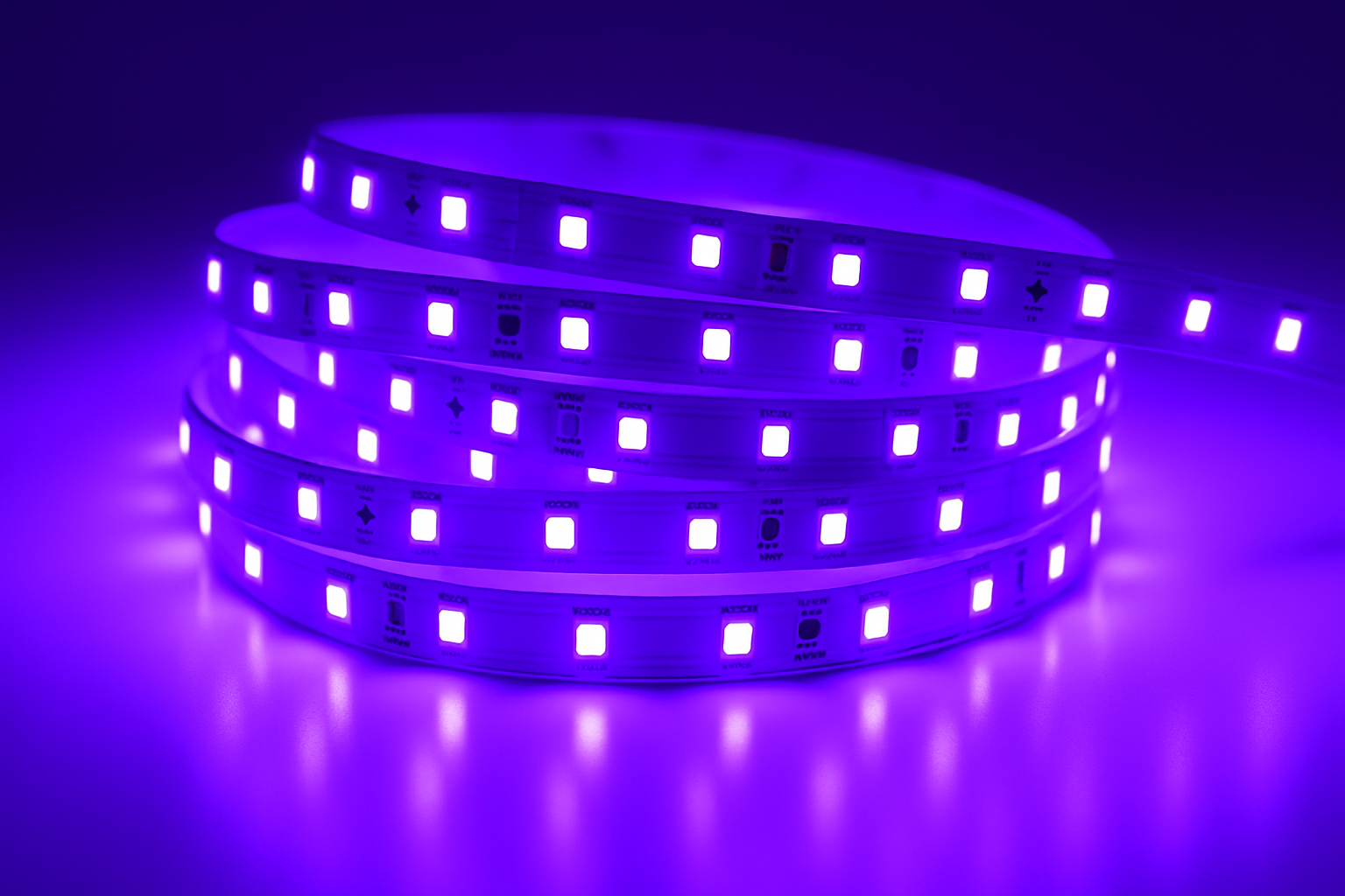 UV LED pásek 4,8W original UV čip UV