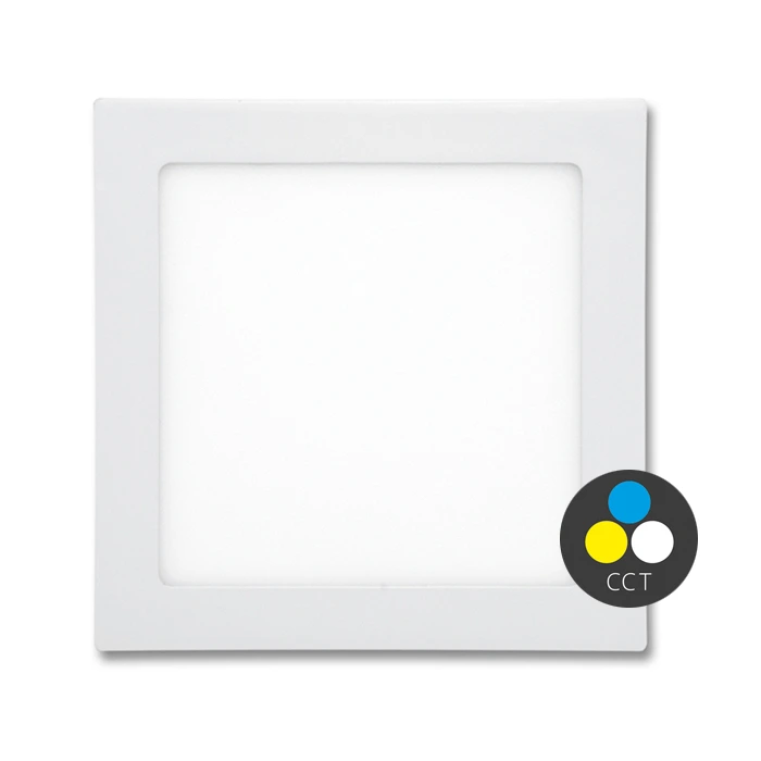SMD panel 17,5x17,5cm,12W,CCT,IP44,960lm