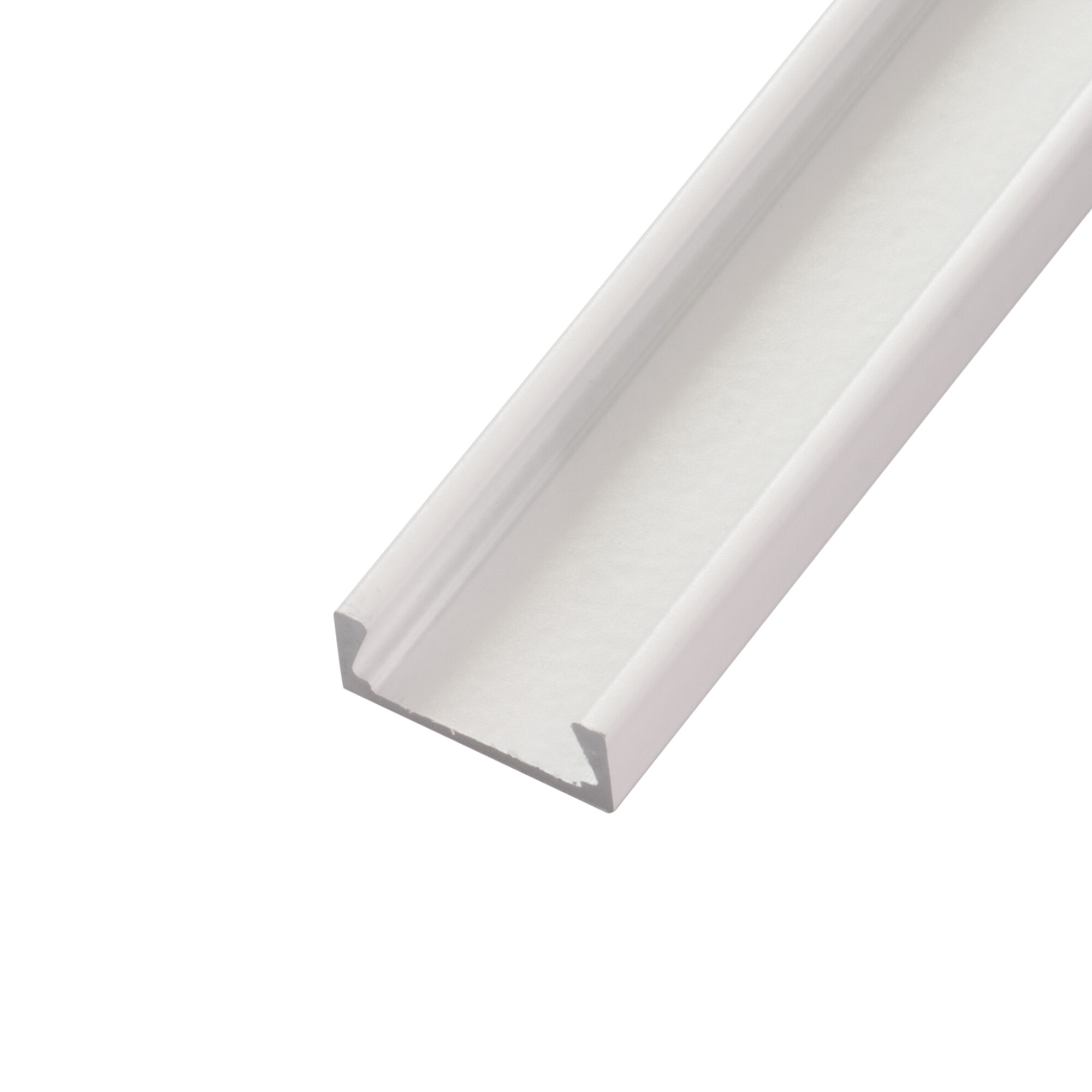 LED profil Mikro 2 bílý Profil bez krytu 1m