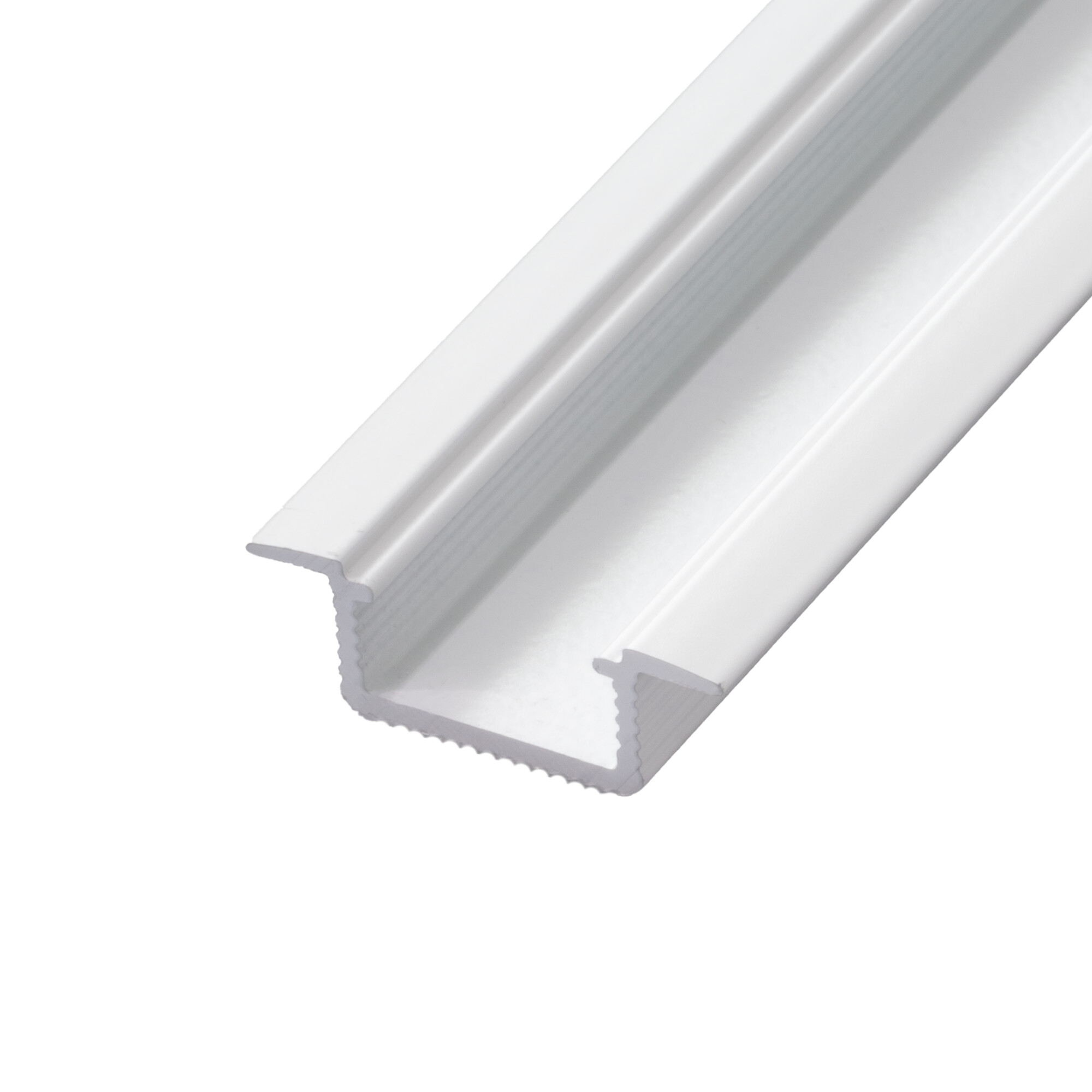 LED profil V5W vestavný bílý Profil bez krytu 2m