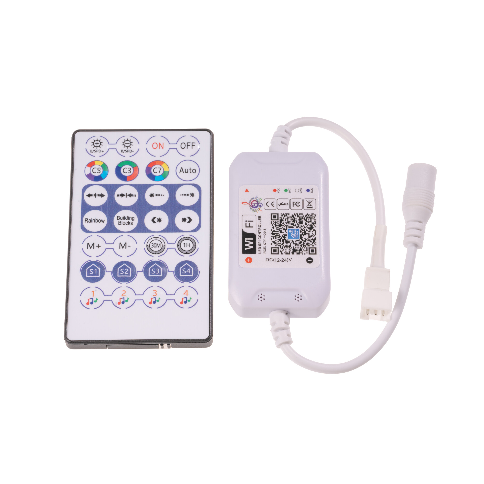 LED ovladač digitální RF WIFI DIGI04