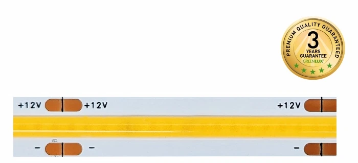 LED STRIP COB384/10W/m IP20 CW Ra90 5m 980lm/m (*5m=1pcs) - LED pásek