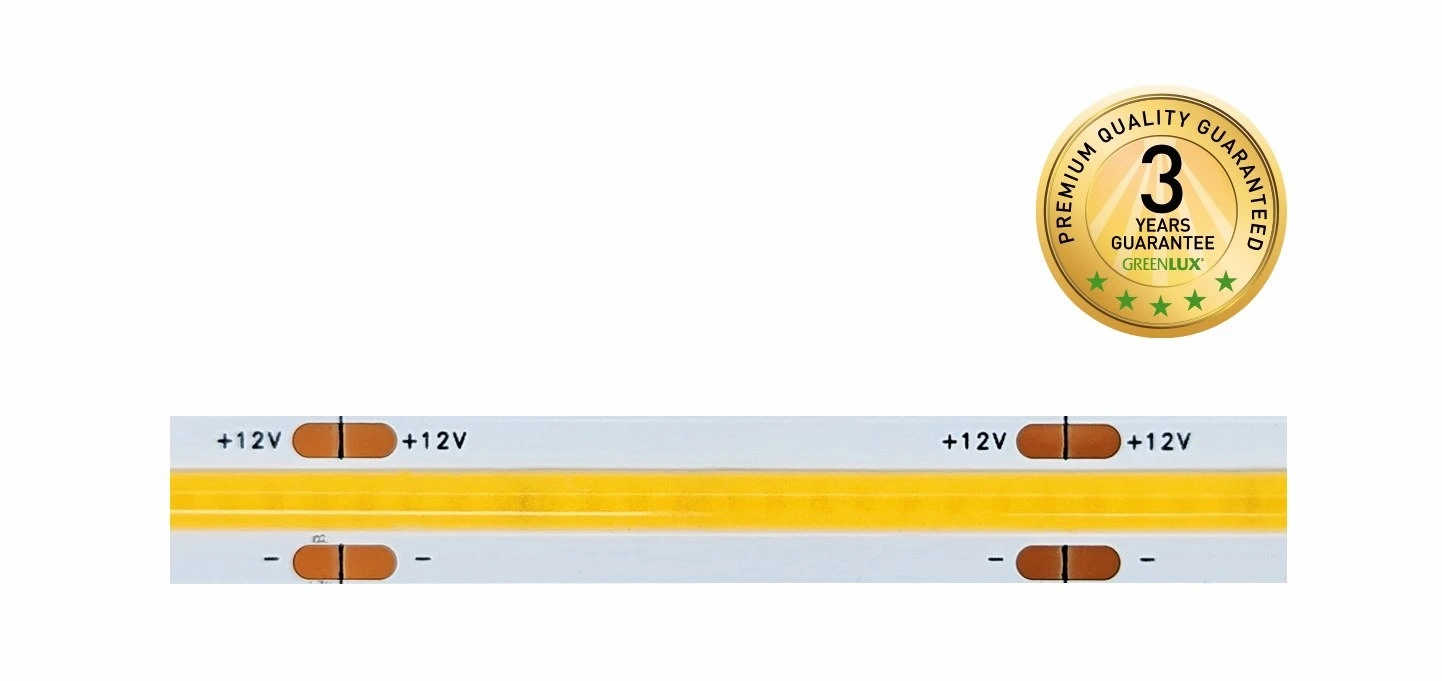 LED STRIP COB480/12W/m IP20 CW Ra90 30m 1080lm/m (*30m=1pcs) - LED pásek