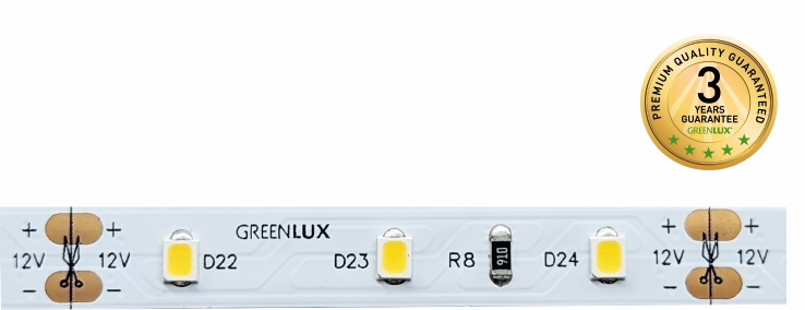 LED pásek studená bílá IP65 12V 30m