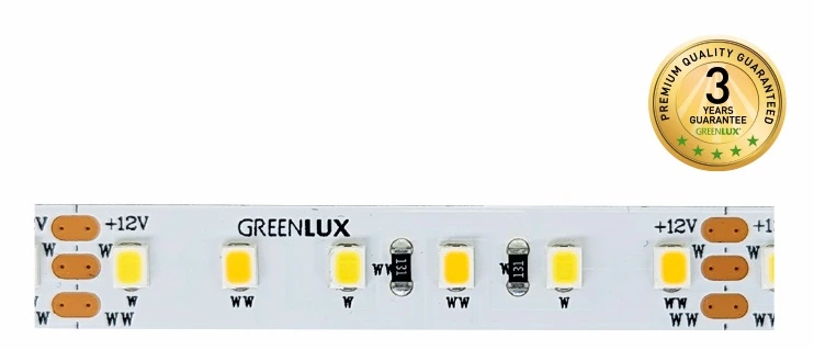 LED STRIP CCT 120LED/12W/m IP20 5m (*5m=1pcs) 1300lm - LED pásek